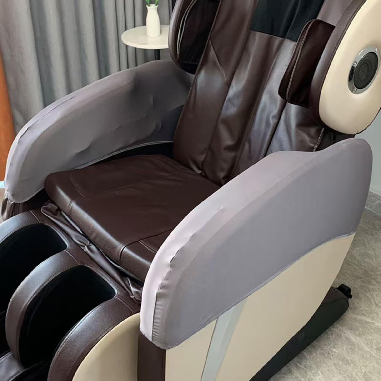 Amazon.co.jp: 洗えるマッサージチェアアームレストカバー、マッサージ